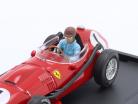 P. Collins Ferrari 246 #1 Sieger British GP Formel 1 1958 mit Fahrerfigur 1:43 Brumm