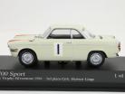 宝马700＃1大英帝国奖章银石赛道1961年H.林格1:43 MINICHAMPS
