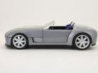 Ford Shelby Cobra Concept  silver metallic with silver stripes 1:18 HotWheels