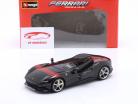 Ferrari Monza SP1 Año de construcción 2019 negro / rojo 1:24 Bburago