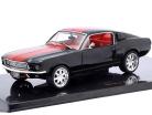Ford Mustang Fastback Byggeår 1967 sort / rød 1:43 Ixo