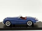 捷豹XK140跑车建于1957年的蓝色火花1:43