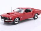 Ford Mustang Boss 429 Byggeår 1969 rød 1:18 GMP