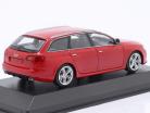 Audi RS 6 Avant Año de construcción 2007 Misano rojo efecto perla 1:43 Minichamps