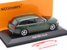 Audi RS 6 Avant (C6) year 2008 dark green metallic 1:43 Minichamps