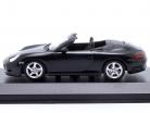 Porsche 911 4S convertible Año de construcción 2003 negro 1:43 Minichamps