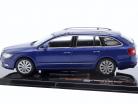 Skoda Superb II (3T) Combi Año de construcción 2008 azul metálico 1:43 Ixo