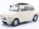 Fiat 500 F Custom mit abnehmbarem Dach Baujahr 1968 creme 1:12 KK-Scale