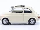 Fiat 500 F Custom mit abnehmbarem Dach Baujahr 1968 creme 1:12 KK-Scale