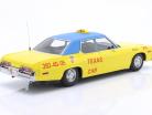 Dodge Monaco Taxi Texas 1974 jaune / bleu 1:18 KK-Scale
