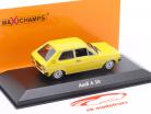 Audi A 50 Année de construction 1975 jaune 1:43 Minichamps