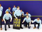 Team Tyrell Formel 1 Boxenstop Figuren Set 1:18 TrueScale 