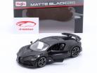 Bugatti Divo Byggeår 2018 måtte sort 1:24 Maisto