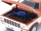 Ford F150 Pick-Up Année de construction 1979 brun métallique / crème blanc 1:18 Maisto
