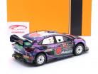 Ford Puma Rally1 #7 4位 アクロポリス Rallye 2022 Loubet, Landais 1:18 Ixo