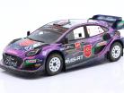 Ford Puma Rally1 #7 4位 アクロポリス Rallye 2022 Loubet, Landais 1:18 Ixo