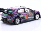 Ford Puma Rally1 #7 4位 アクロポリス Rallye 2022 Loubet, Landais 1:18 Ixo