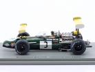 Jack Brabham Brabham BT26A #3 Espanha GP Fórmula 1 1969 1:43 Spark