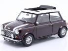 Mini Cooper RHD with Sunroof violet metallic / white 1:12 KK-Scale