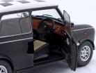 Mini Cooper RHD geruit zwart / wit 1:12 KK-Scale