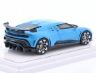 Bugatti Centodieci Année de construction 2022 Bleu clair 1:43 TrueScale