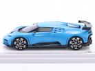Bugatti Centodieci Ano de construção 2022 Azul claro 1:43 TrueScale