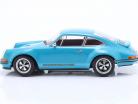 Singer Coupe Porsche 911 Modificación azul turquesa 1:18 KK-Scale
