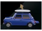 Mini Cooper 青 / 白 Playmobil