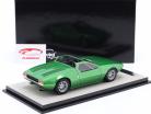 De Tomaso Mangusta Spyder 建設年 1966 緑 メタリックな 1:18 Tecnomodel
