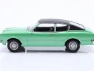 Ford Taunus GT Coupe mit Vinyldach 1971 grün metallic / schwarz 1:18 KK-Scale