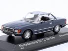 Mercedes-Benz 350 SL (R107) Hard-top Année de construction 1974 bleu 1:43 Minichamps