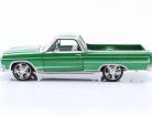 Chevrolet El Camino Customs Año de construcción 1965 calypso verde 1:18 Greenlight