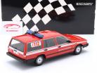 Volvo 740 GL Break Fire department Grobbendonk 1986 red 1:18 Minichamps
