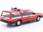 Volvo 740 GL Break Brandweer Grobbendonk 1986 rood 1:18 Minichamps