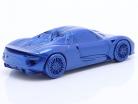 Porsche 918 Spyder Ручной льстец / пресс-папье синий 1:43