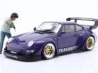 RWB-Legende Akira Nakai San Figur #3 mit Bohrmaschine 1:18 American Diorama