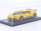 Bugatti Centodieci Année de construction 2022 jaune 1:18 LookSmart