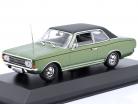 Opel Commodore A Año de construcción 1970 verde metálico / negro 1:43 Minichamps