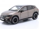 Mercedes-Benz EQE SUV (X294) year 2023 velvet brown metallic 1:18 NZG