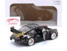 Porsche 911 (964) RWB Rauh-Welt Aoki 2021 black with decor 1:18 Solido