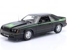Ford Mustang Cobra Byggeår 1980 sort / grøn 1:18 Greenlight