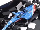 Fernando Alonso Alpine A521 #14 3er Katar GP fórmula 1 2021 1:43 Minichamps