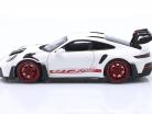 Porsche 911 (992) GT3 RS Byggeår 2022 hvid / Rød fælge 1:18 Minichamps