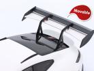 Porsche 911 (992) GT3 RS year 2022 white / red rims 1:18 Minichamps