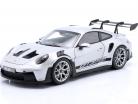 Porsche 911 (992) GT3 RS year 2022 silver metallic 1:18 Norev