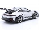 Porsche 911 (992) GT3 RS year 2022 silver metallic 1:18 Norev