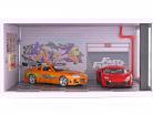 Diorama-Kit taller de reparación de automóviles para coches modelo en el escala 1:18 TOURING