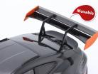 Porsche 911 (992) GT3 RS Année de construction 2022 noir / orange jantes 1:18 Minichamps
