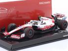 M. Schumacher Haas VF-22 #47 Primero Puntos británico GP fórmula 1 2022 1:43 Minichamps