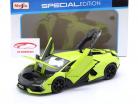 Lamborghini Revuelto Hybrid year 2023 green 1:18 Maisto